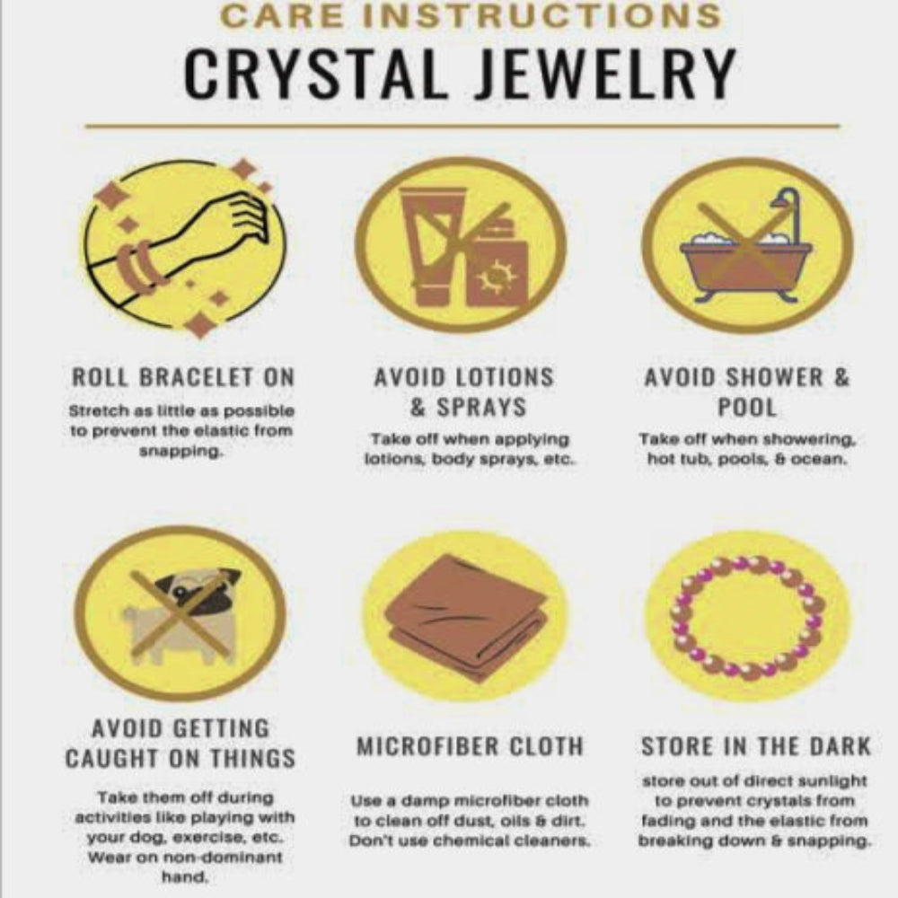 Natural Selenite Crystal Bracelet