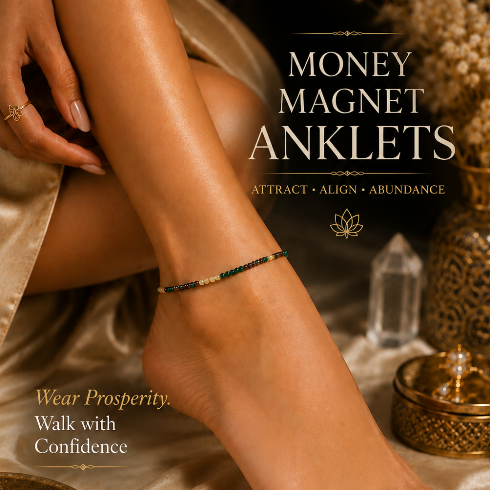 Wealth & Prosperity Magnet Anklet