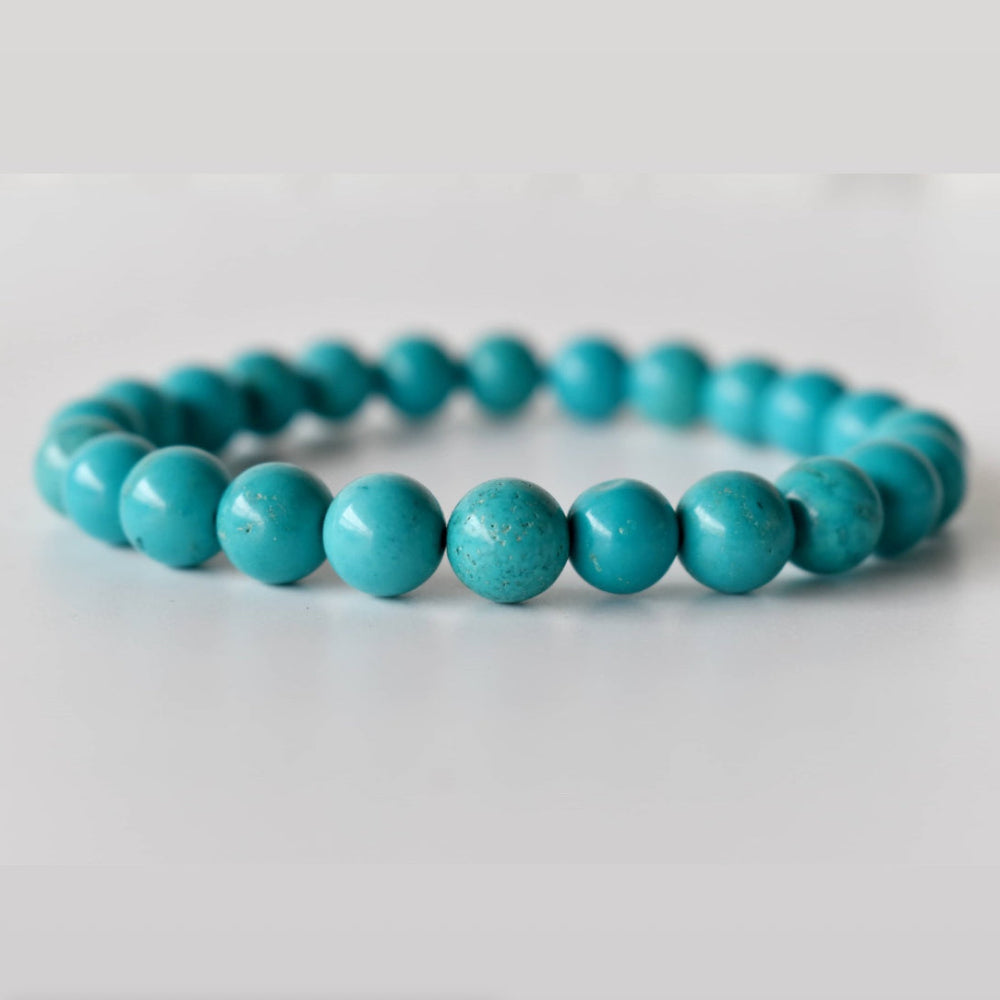Natural Turquoise Howlite Bracelet
