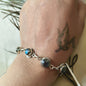 925 Sterling Silver Labradorite gemstone Bracelet