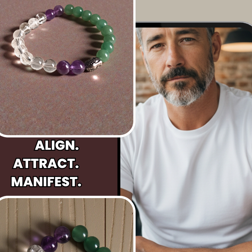 Mystery Manifestation Natural Crystal Bracelet