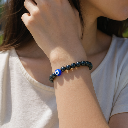 Natural Black Tourmaline Bracelet