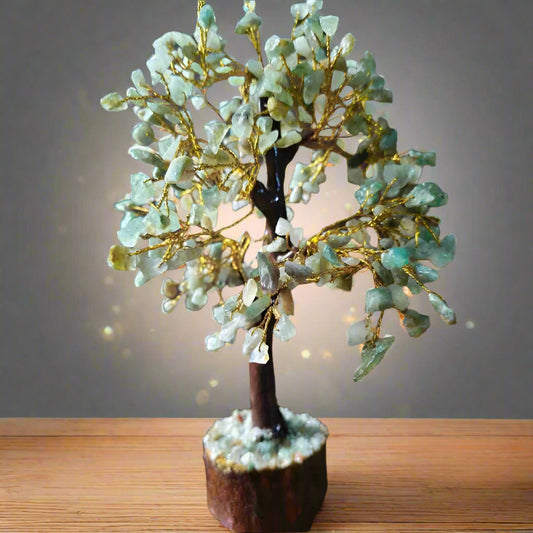 Natural Green Aventurine Crystal Tree (10-Inch)