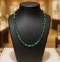 Emerald gemstone Chips necklace