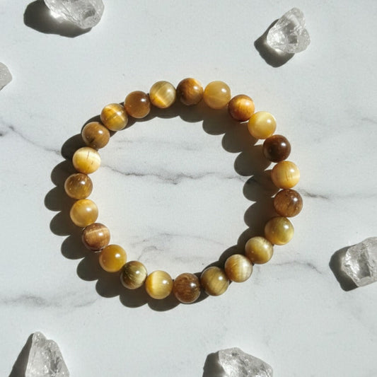 Natural Cats Eye Crystal Bracelet