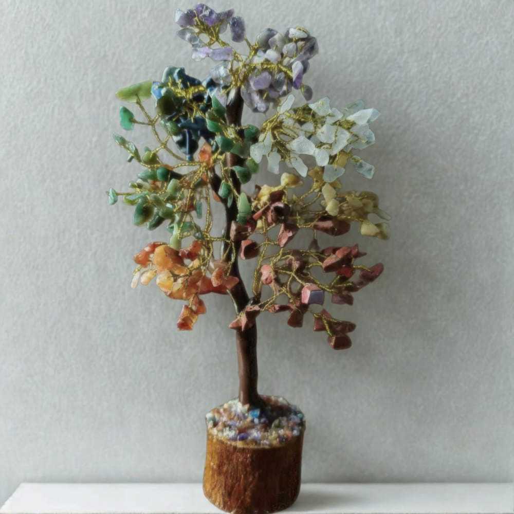 Natural Seven Chakra Crystal Tree (10-Inch)