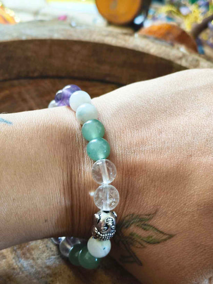 Focus & Concentration Natural Crystal Bracelet