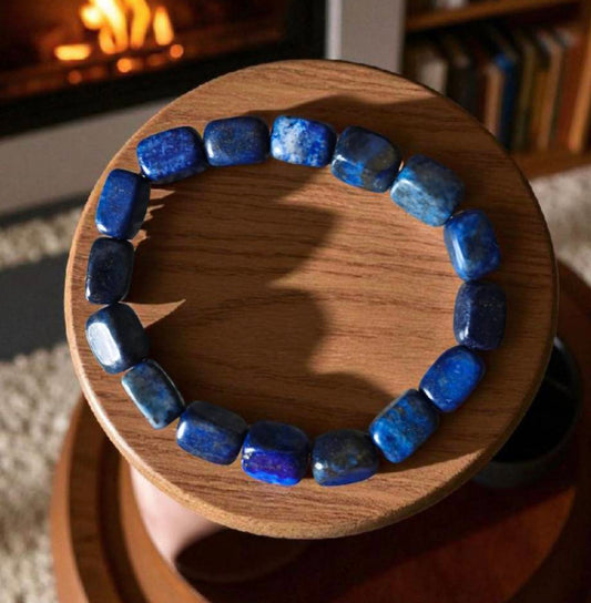 Natural Lapis Lazuli tumble Bracelet