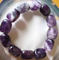 Natural Amethyst tumble Bracelet