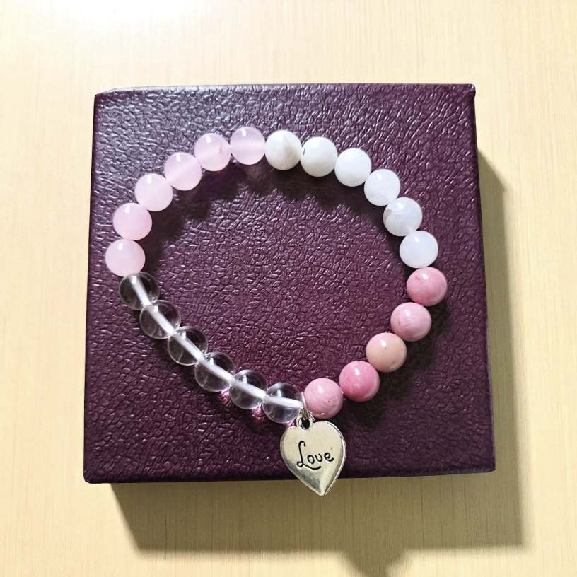 Heart & Emotional healing crystal Bracelet