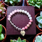 Heart & Emotional healing crystal Bracelet