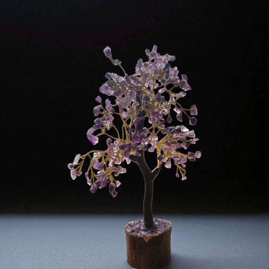 Natural Amethyst Crystal Tree (10-Inch)