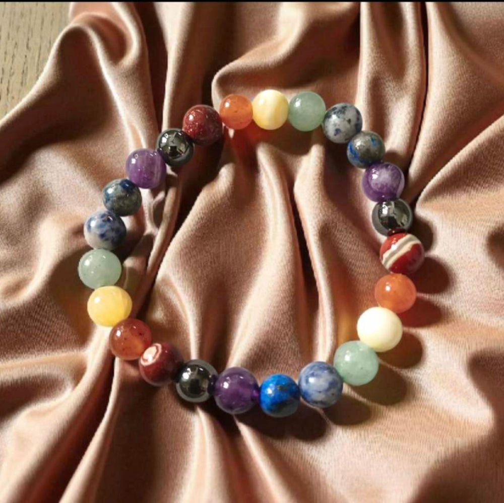 Natural Seven Chakra Bracelet