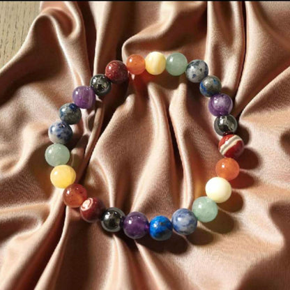 Natural Seven Chakra Bracelet