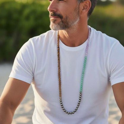 Abundance & Prosperity Natural Crystal Mala