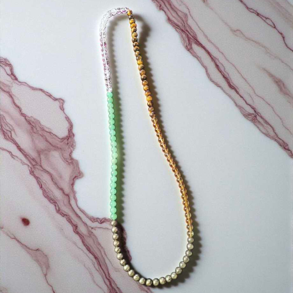 Abundance & Prosperity Natural Crystal Mala