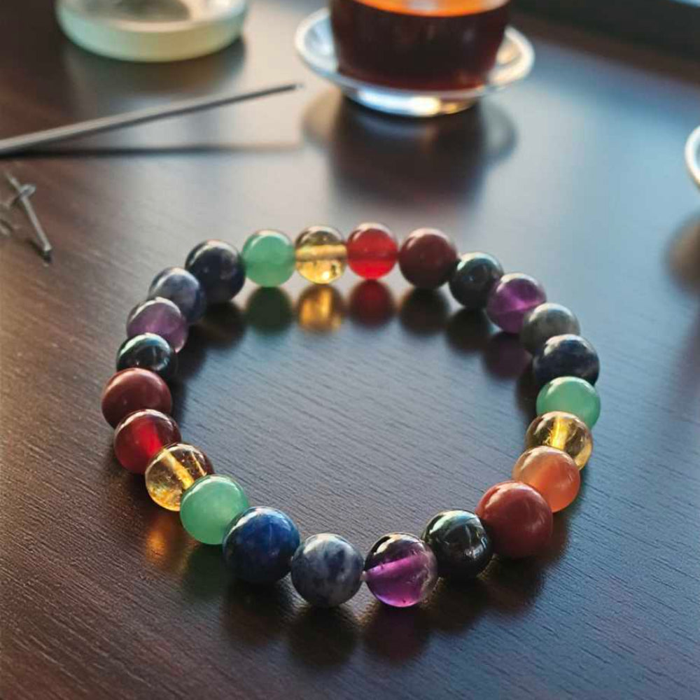 Natural Seven Chakra Bracelet
