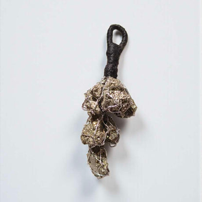 Lucky Luster Pyrite Key Chain