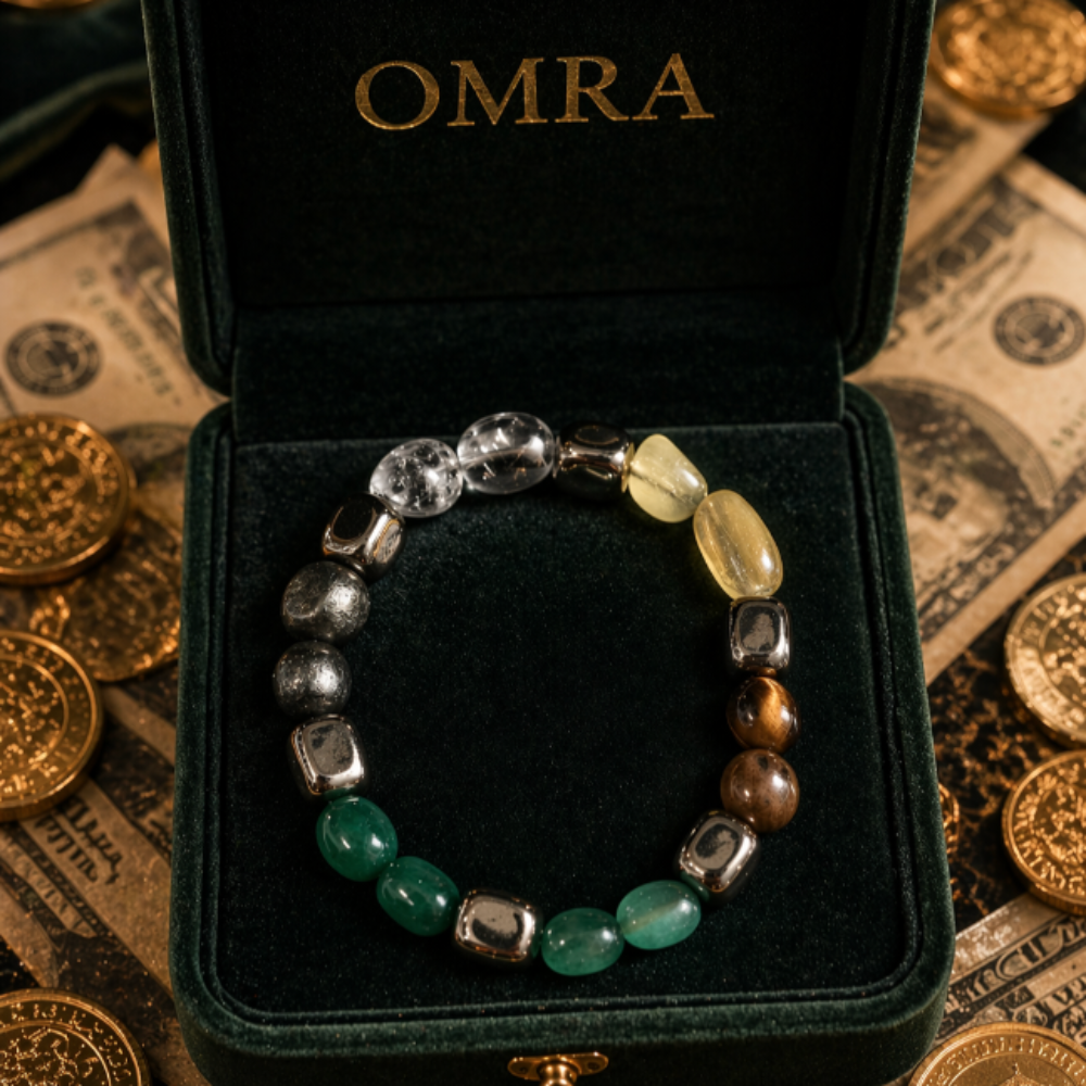 Money Magnet Amplifier tumble Bracelet