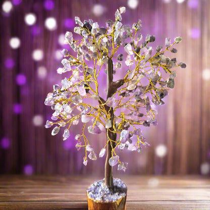 Natural Amethyst Crystal Tree (10-Inch)