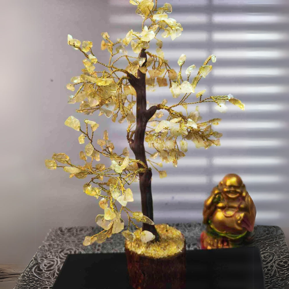 Natural Citrine Crystal Tree (10-Inch)