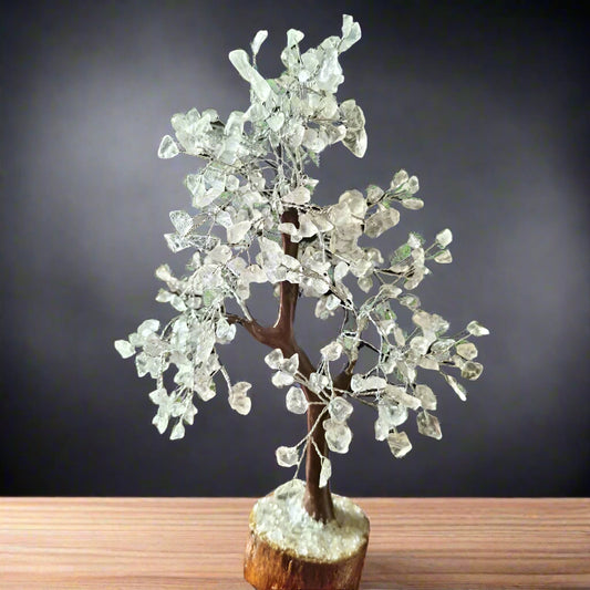 Natural Clear Quartz Crystal Tree (10-Inch)