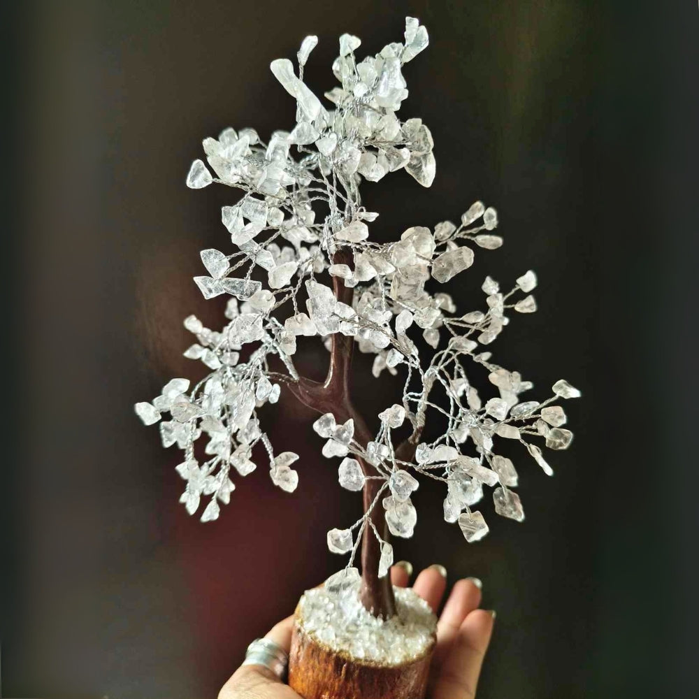 Natural Clear Quartz Crystal Tree (10-Inch)