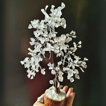 Natural Clear Quartz Crystal Tree (10-Inch)