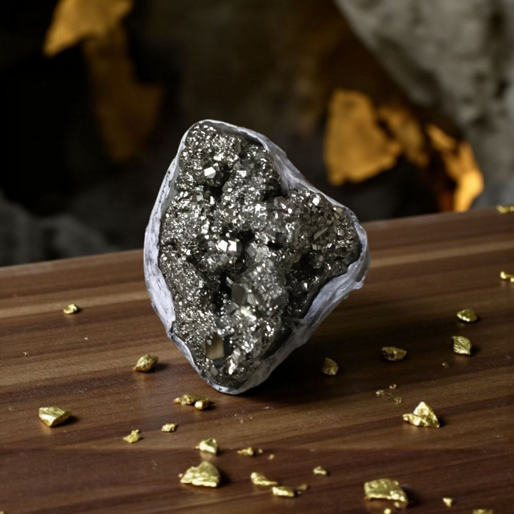 Pyrite Crystal Stone