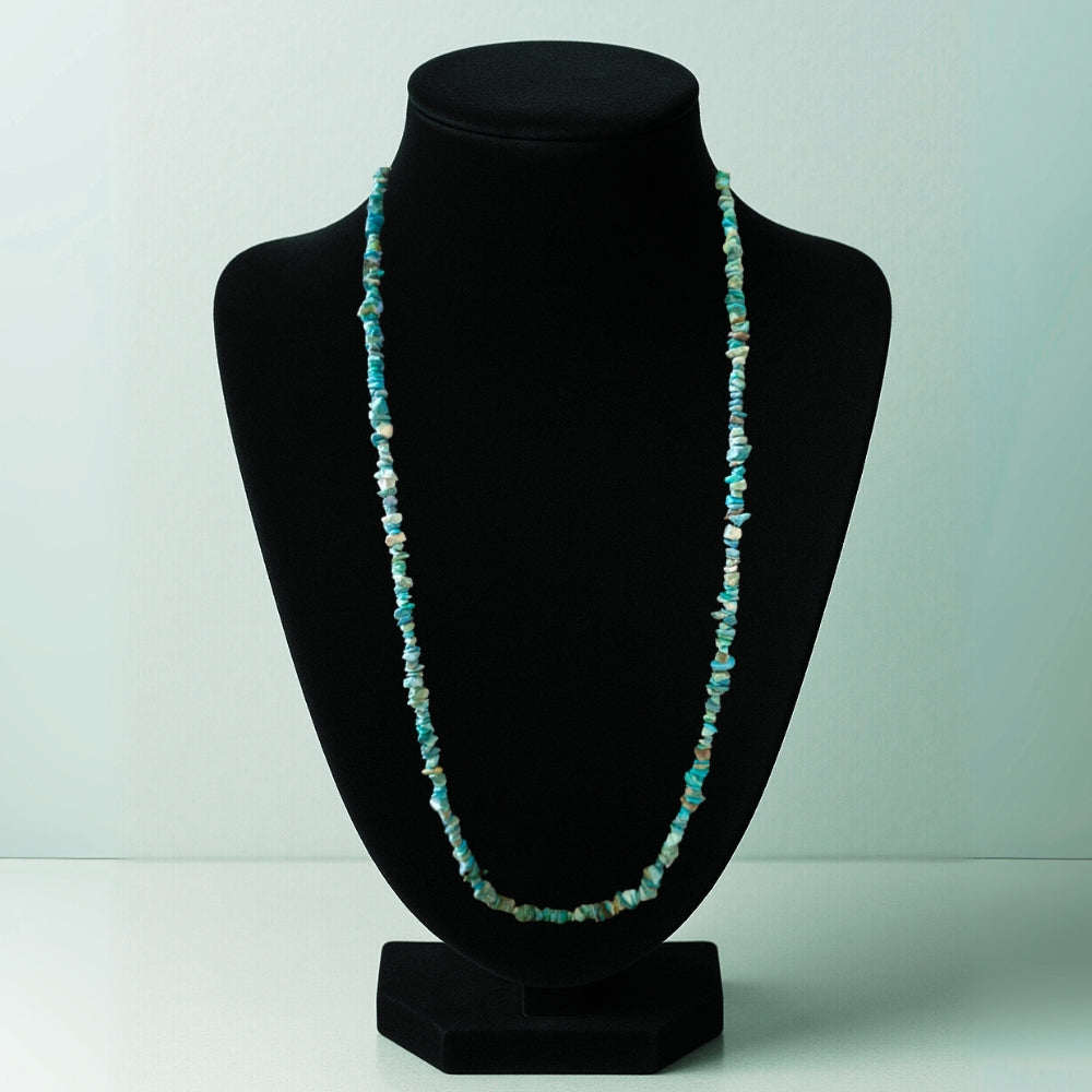 Turquoise Chips gemstone necklace