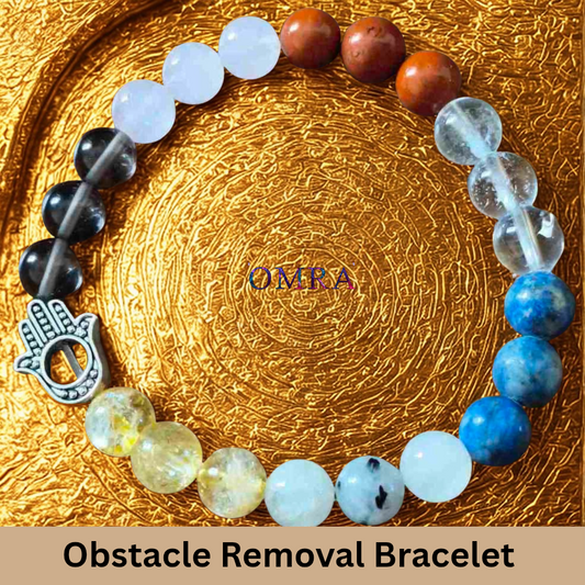 Obstacles Removal Natural Crystal Bracelet