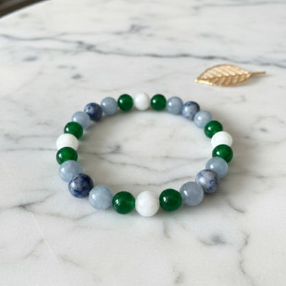 Natural Reiki charged Virgo Crystal Bracelet