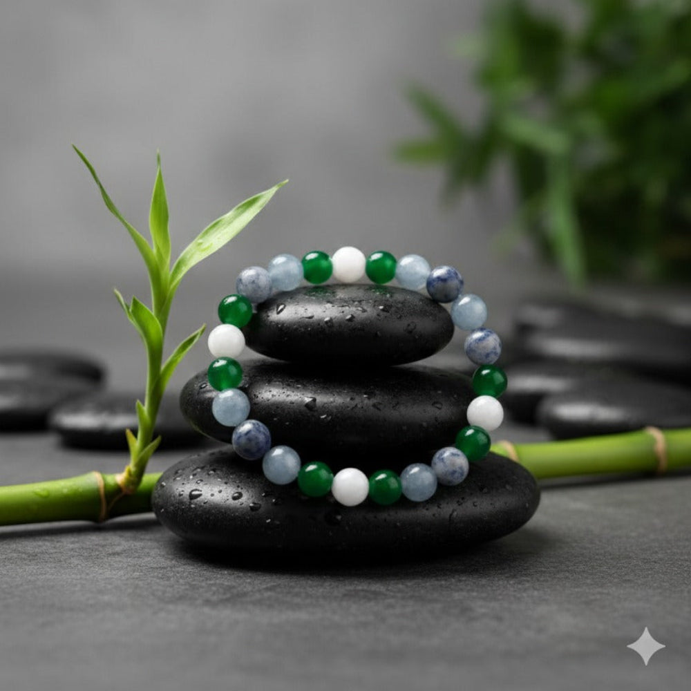 Natural Reiki charged Virgo Crystal Bracelet