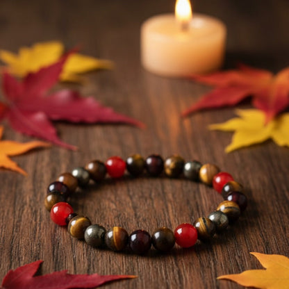 Natural Reiki charged Leo Crystal Bracelet