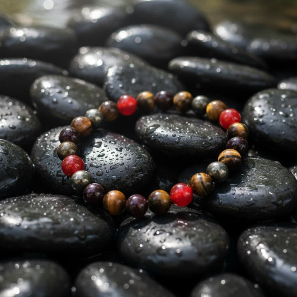 Natural Reiki charged Leo Crystal Bracelet