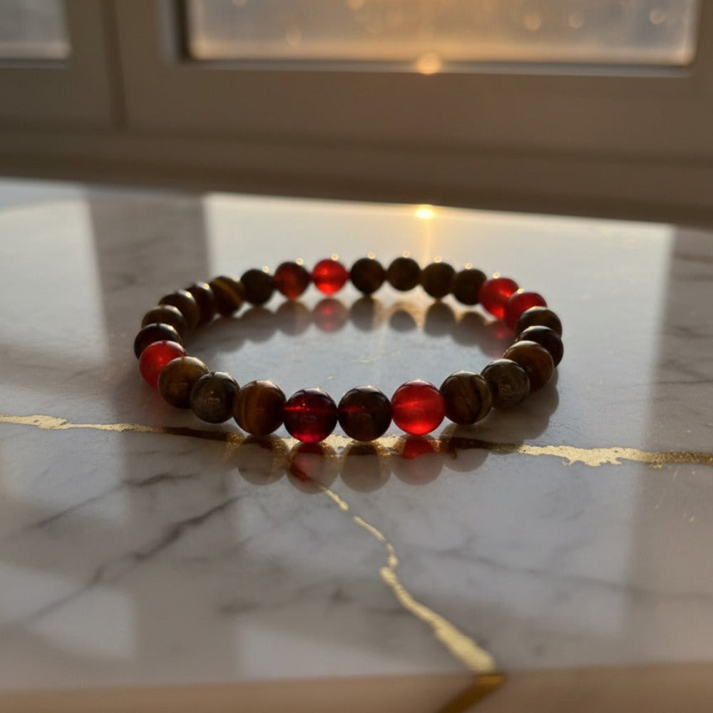 Natural Reiki charged Leo Crystal Bracelet