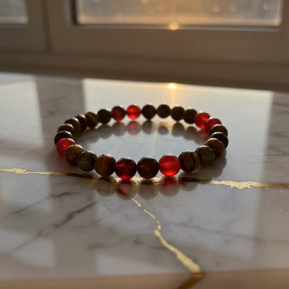 Natural Reiki charged Leo Crystal Bracelet