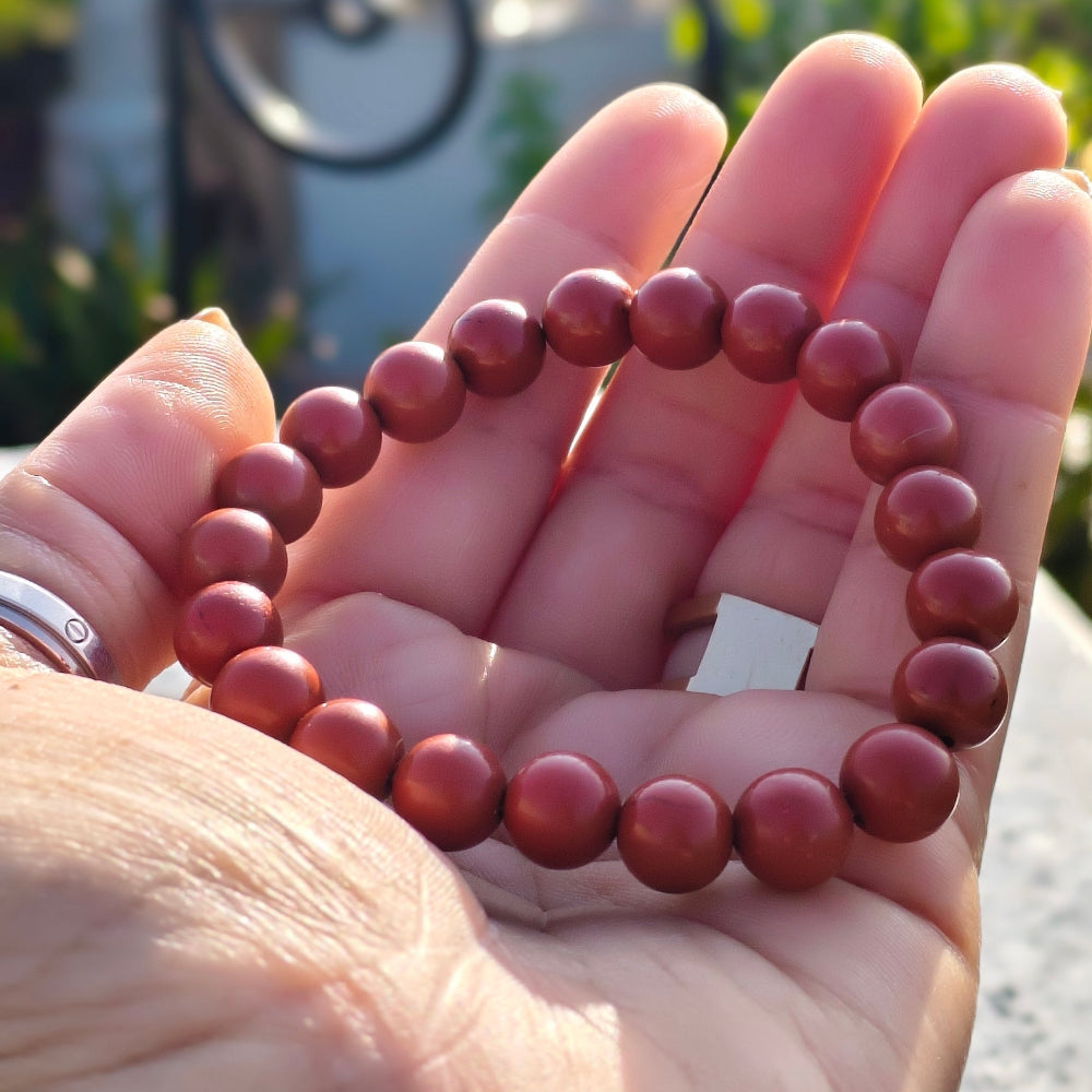 Natural Red Jasper Healing Bracelet