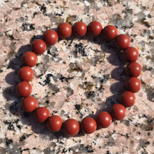 Natural Red Jasper Healing Bracelet